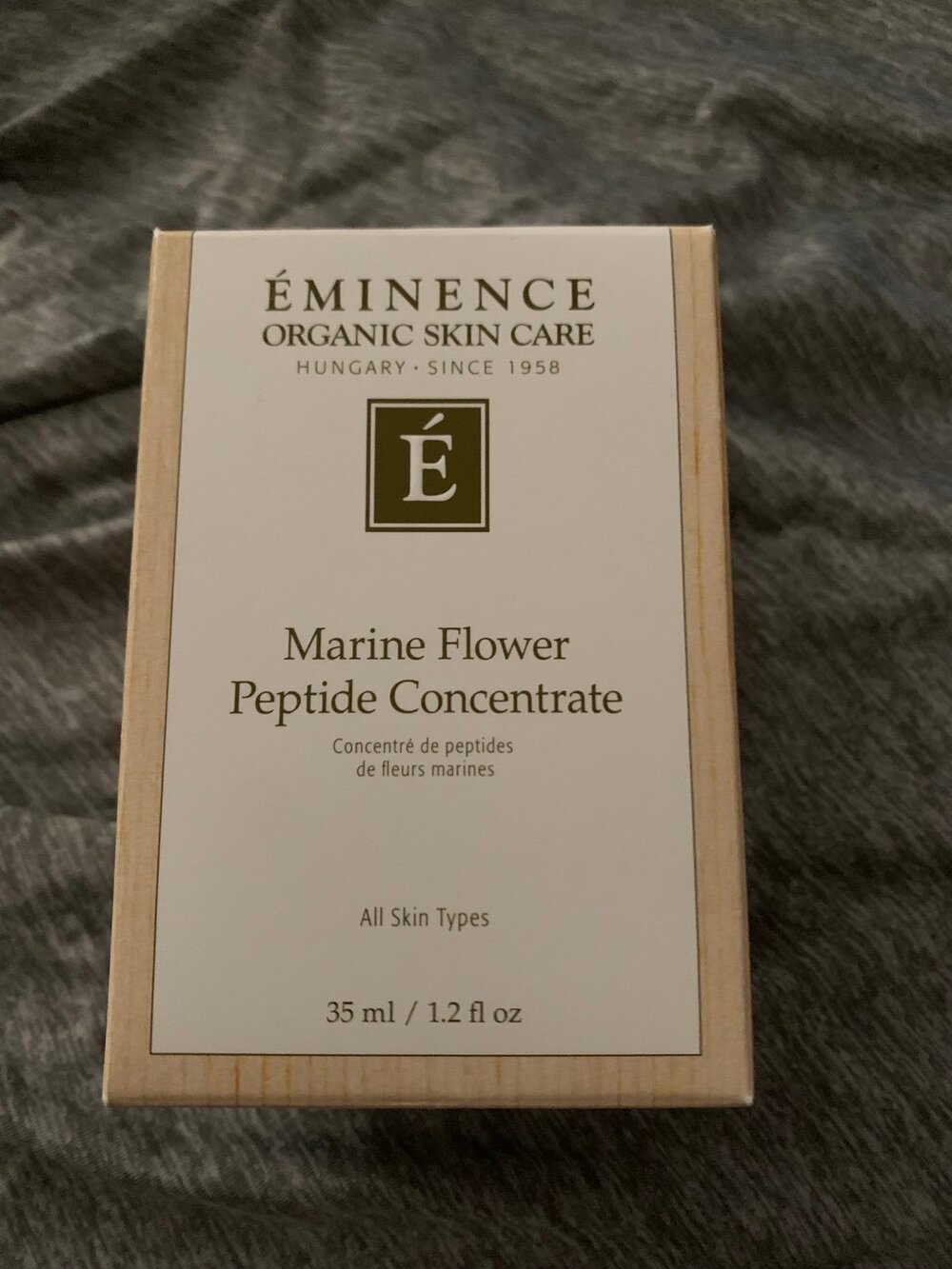 New ÉMINENCE ORGANIC SKIN CARE Marine Flower Peptide Concentrate 1.2 oz